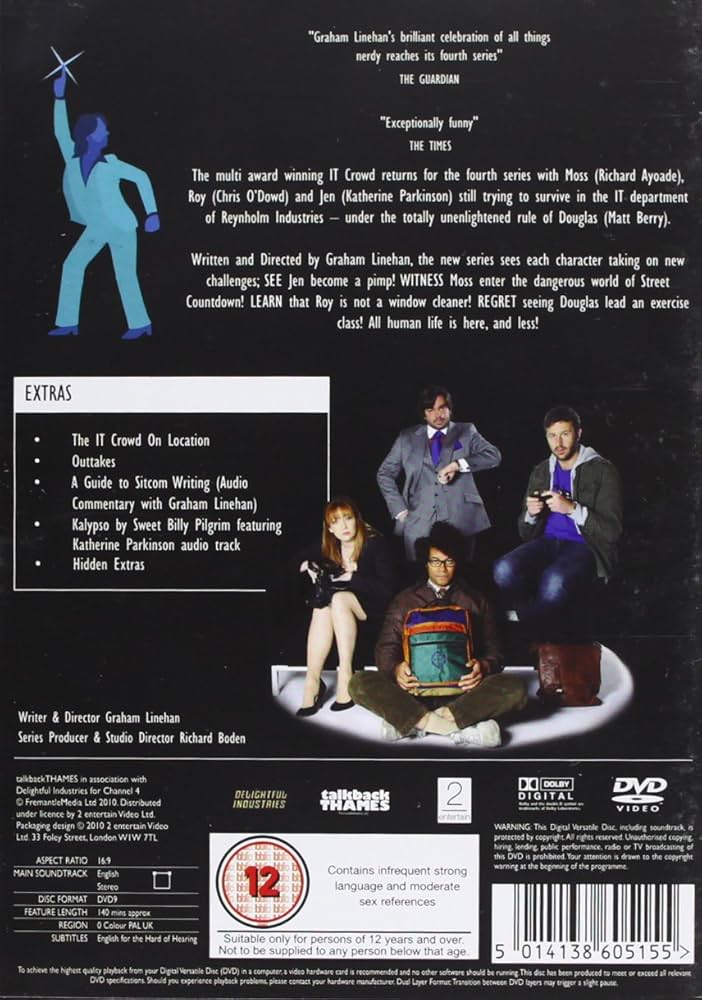 洋画・外国映画 THE IT CROWD Complete Series 1-4 DVD BOX Amazon.com: The IT Crowd - Series 1 [DVD] [2006] : Movies & TV